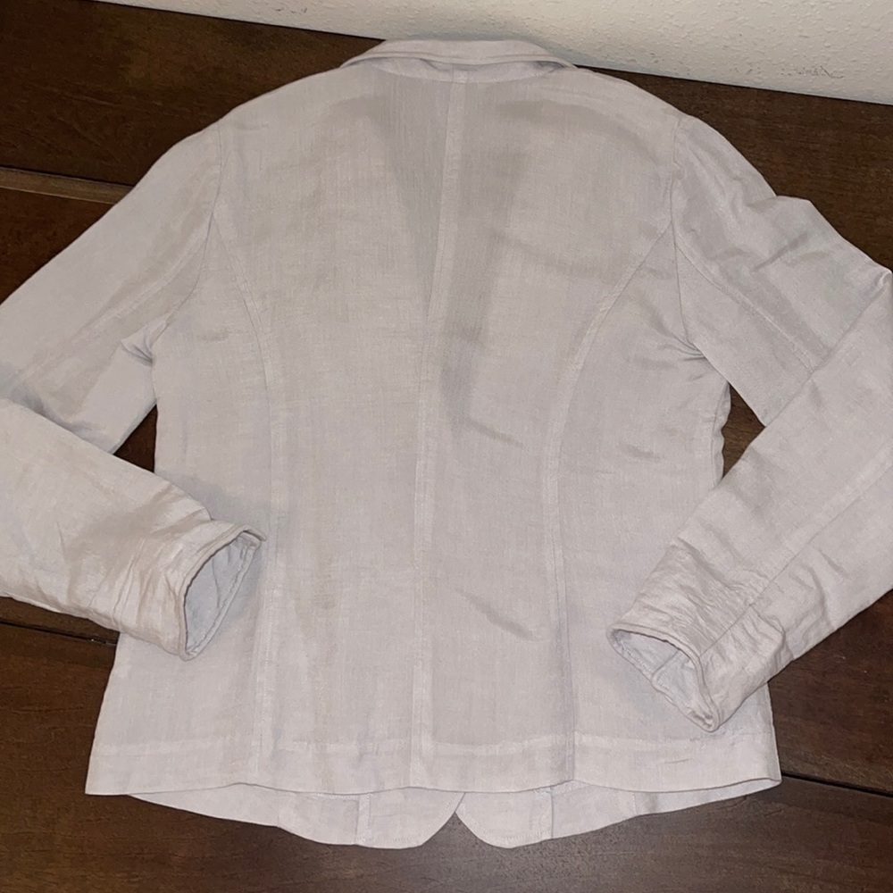 ZOZO Linen Blend Blazer Sz. MD - Picture 4 of 16